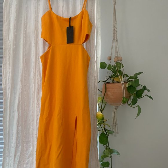 Revolve - Haydon Dress in Canary Yellow - Size Small - Picture 3 of 3
